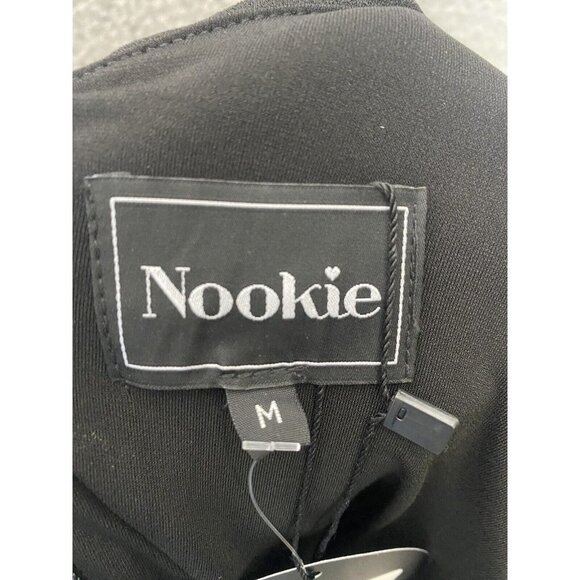 Nookie Womens Medea Midi Black‎ Halter Neck NON1708 Size Medium NWT - Picture 6 of 9